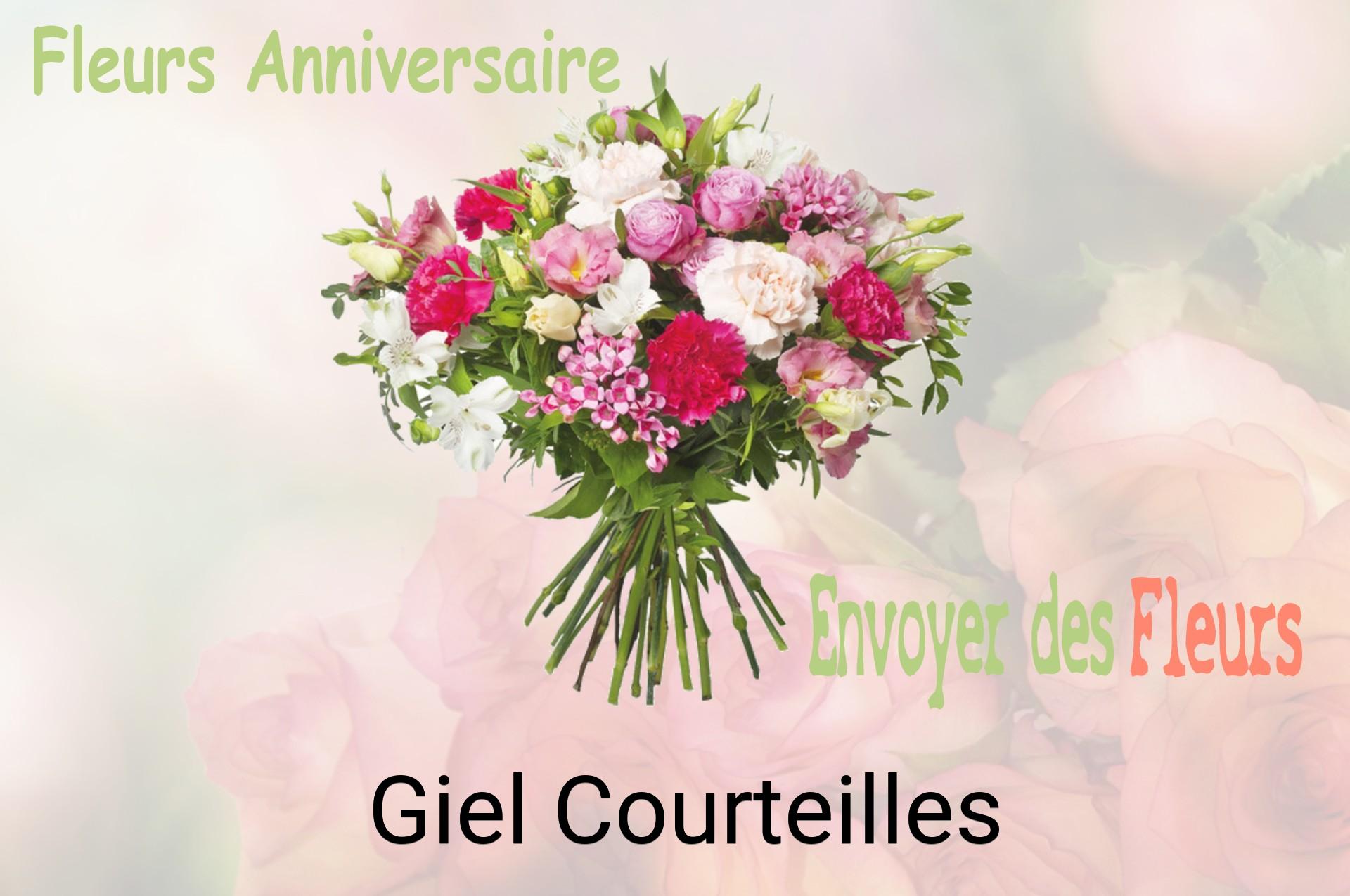 Bouquet de fleurs d’anniversaire livré à Giel-Courteilles
