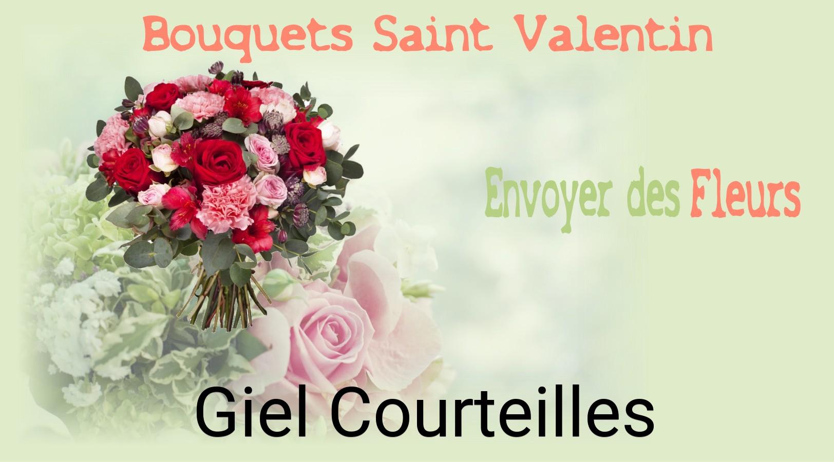 Roses de Saint-Valentin livrées à Giel-Courteilles
